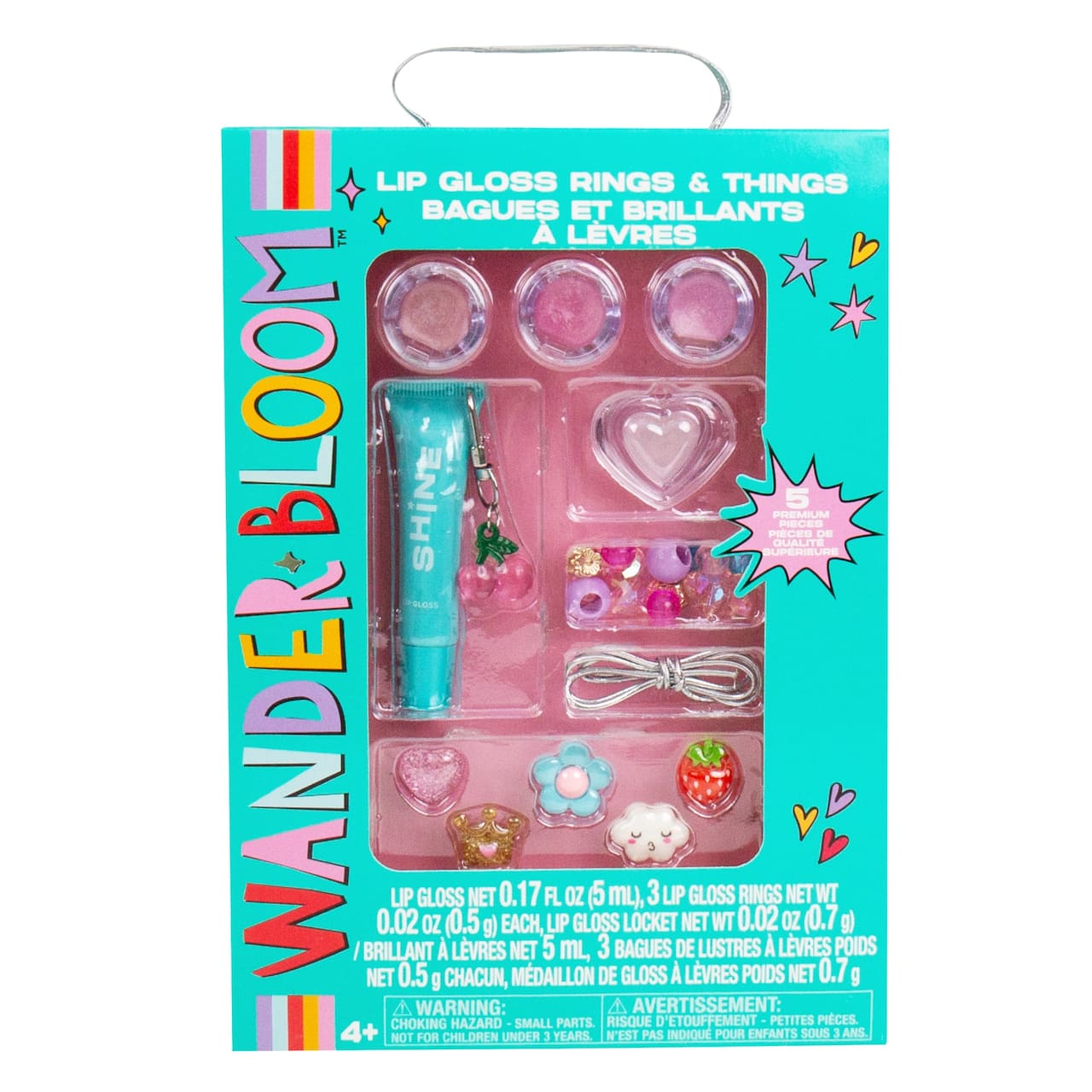 WanderBloom Lip Gloss Rings & Things
